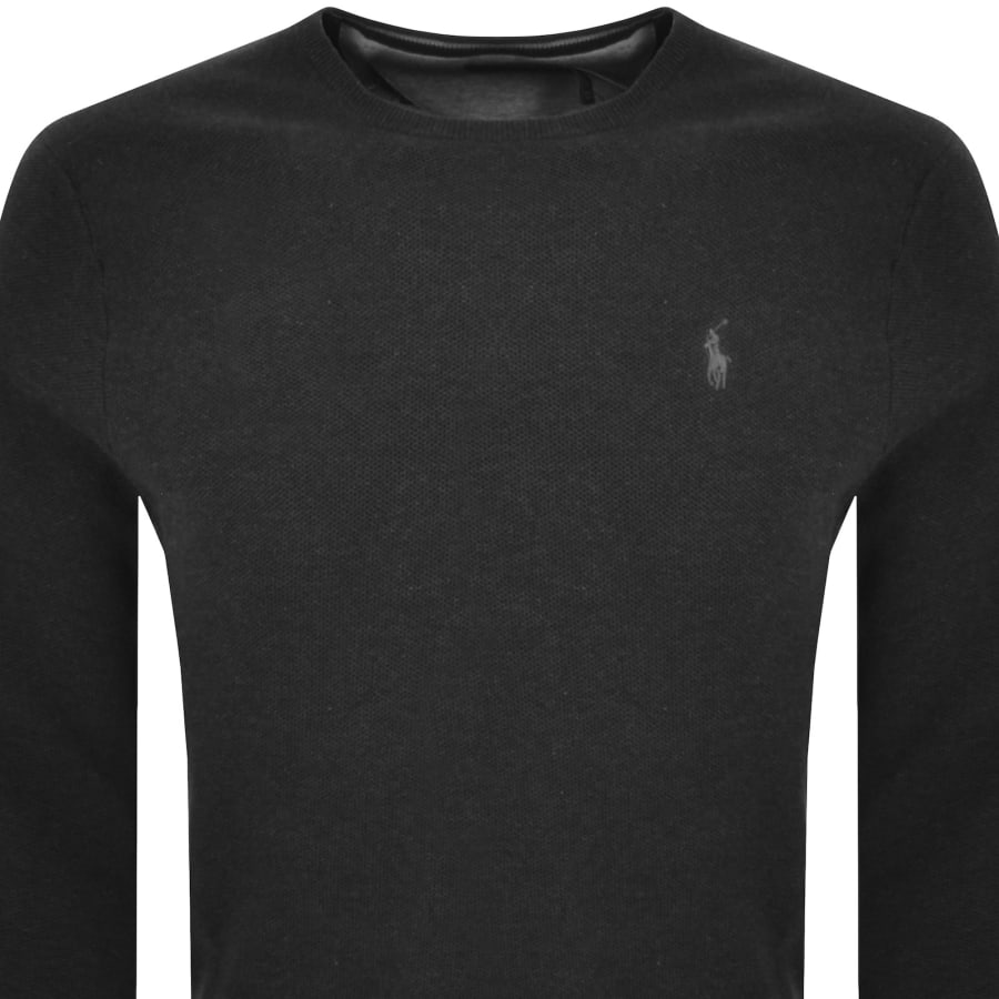 Ralph Lauren Crew Neck Knit Jumper Grey